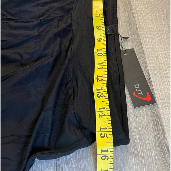 DJT Women's Black Flowy Handkerchief Hemline Midi Skirt, Lace, Size Large, NWT - Picture 9 of 12